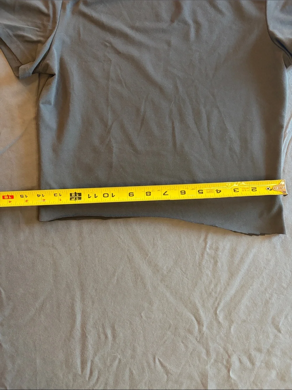 Madewell Boxy Crewneck Tee in Slate Gray